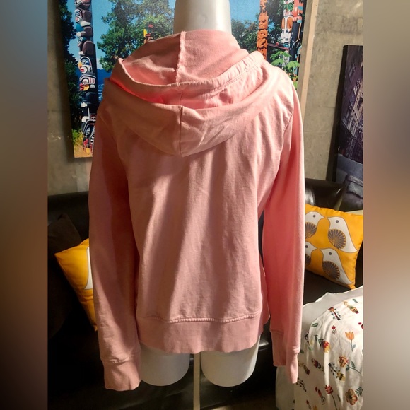 Pink U.S. Polo Association zipper hoodie. Size large. Excellent condition. - Picture 4 of 4